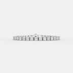 0.25 CT Princess Shaped Tennis Bracelet
