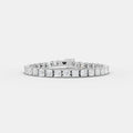5 MM Princess Cut Tennis Bracelet (Unisex)