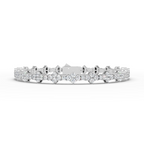 Floral Sparkle Tennis Bracelet