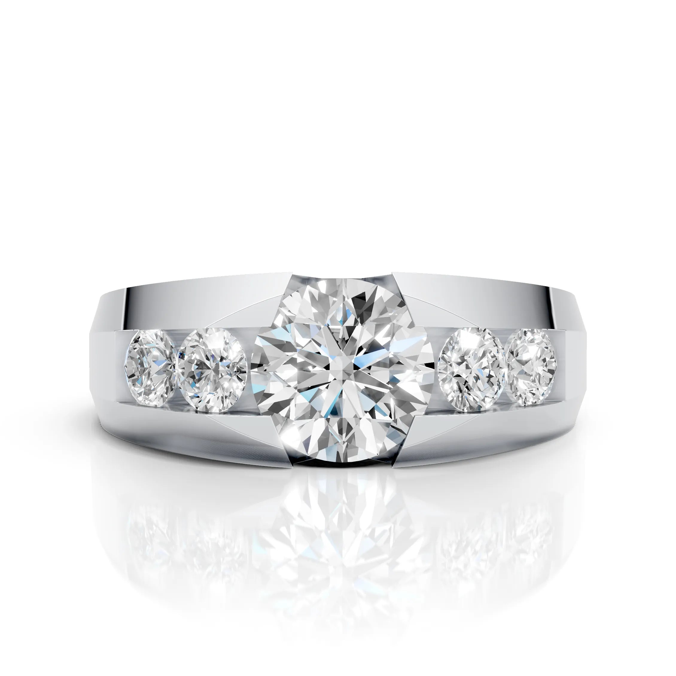Sovereign Diamond Ring