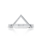 Prism Triangle Diamond Ring