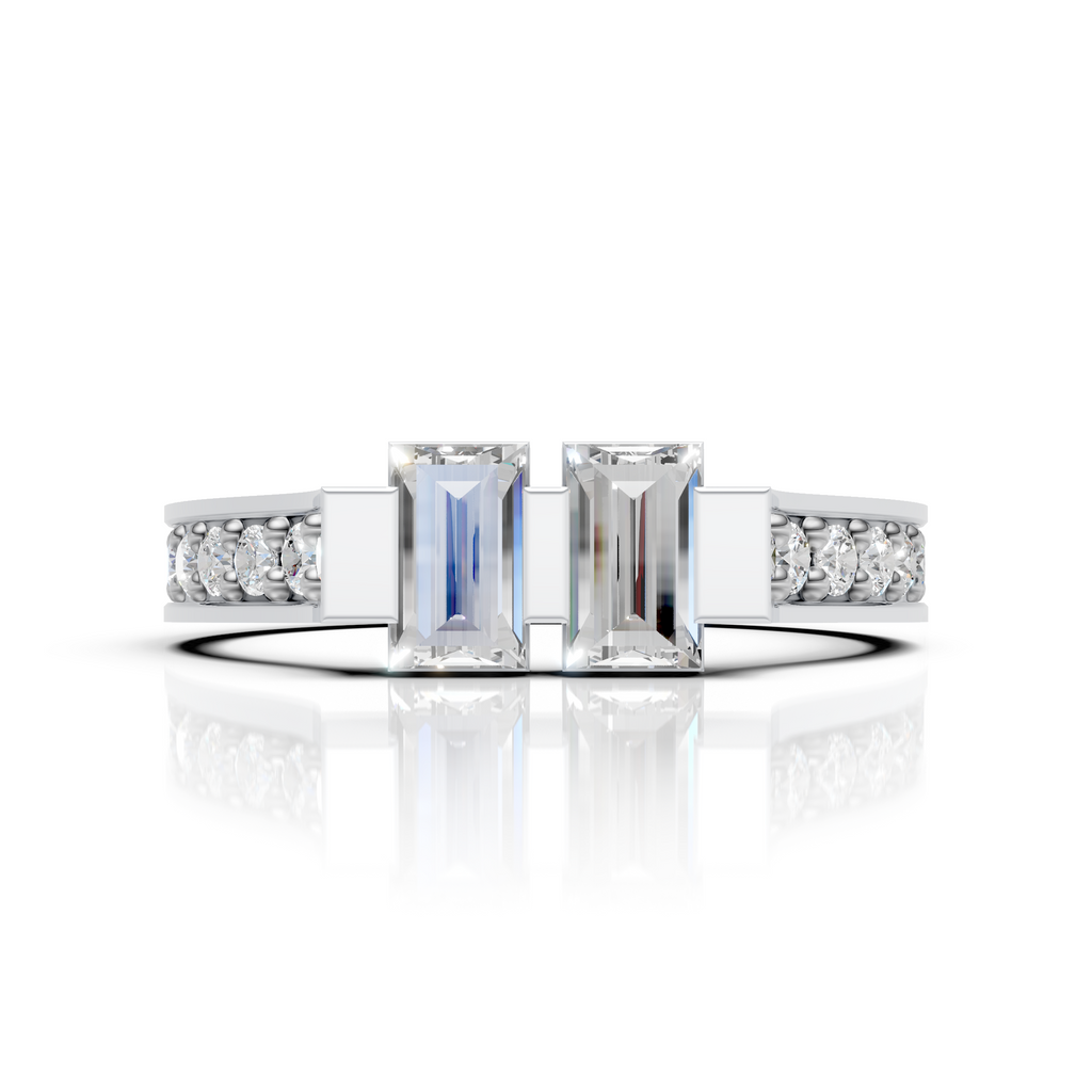 Twin Prism Ring