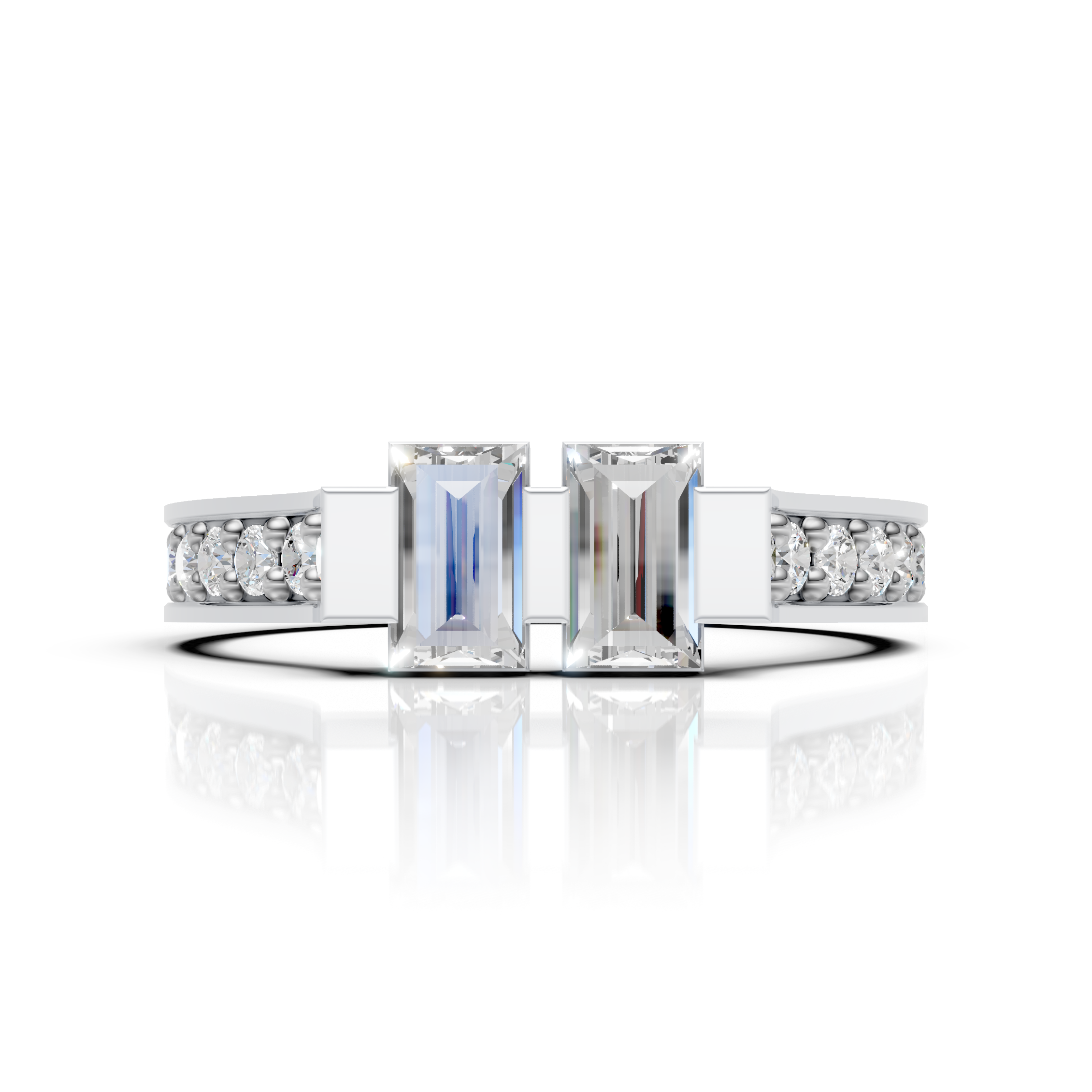 Twin Prism Ring