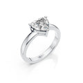 Heart Solitaire Ring For Women