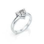 Heart Solitaire Ring For Women