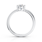 Luxury Round Diamond Solitaire Ring