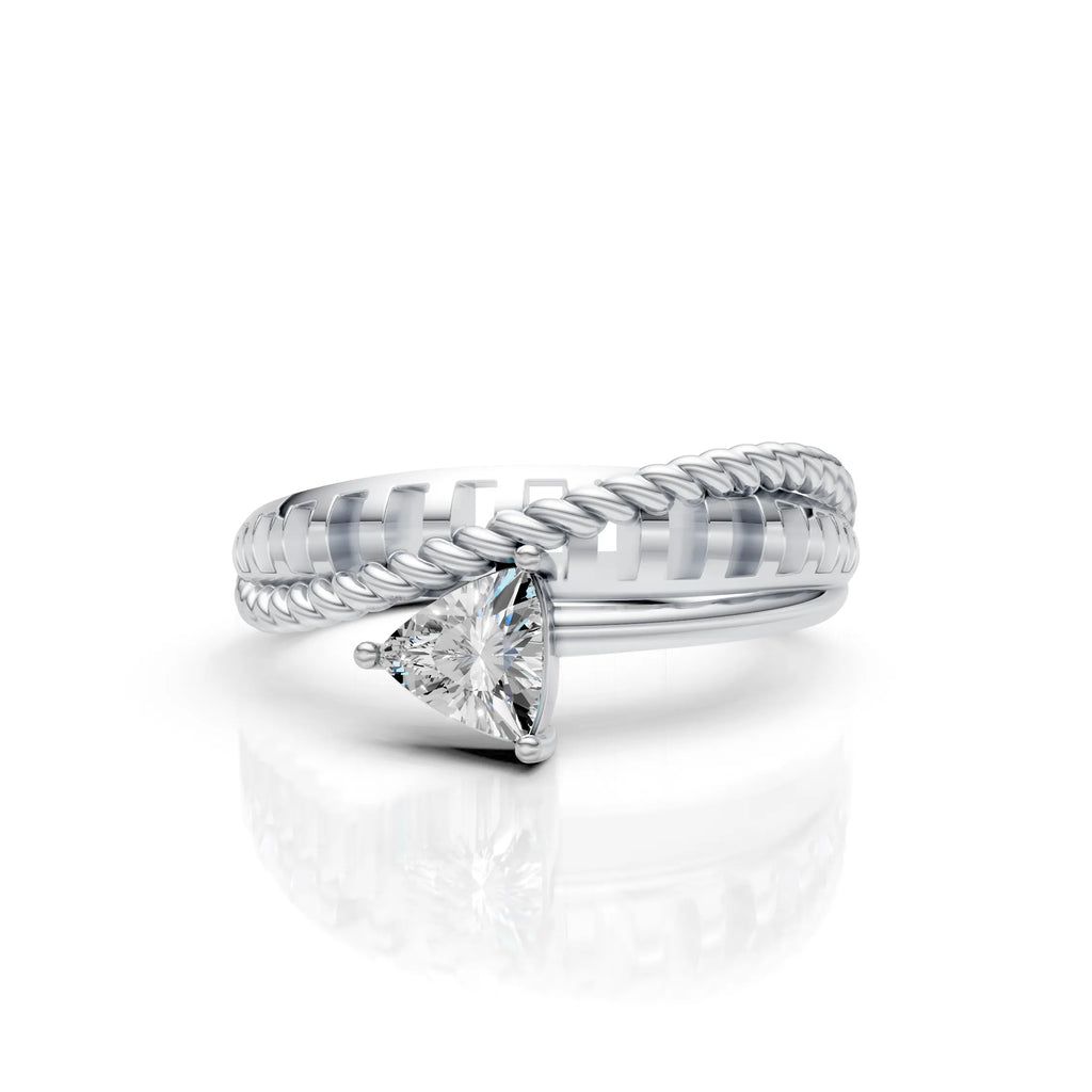Trillion Twist Ring
