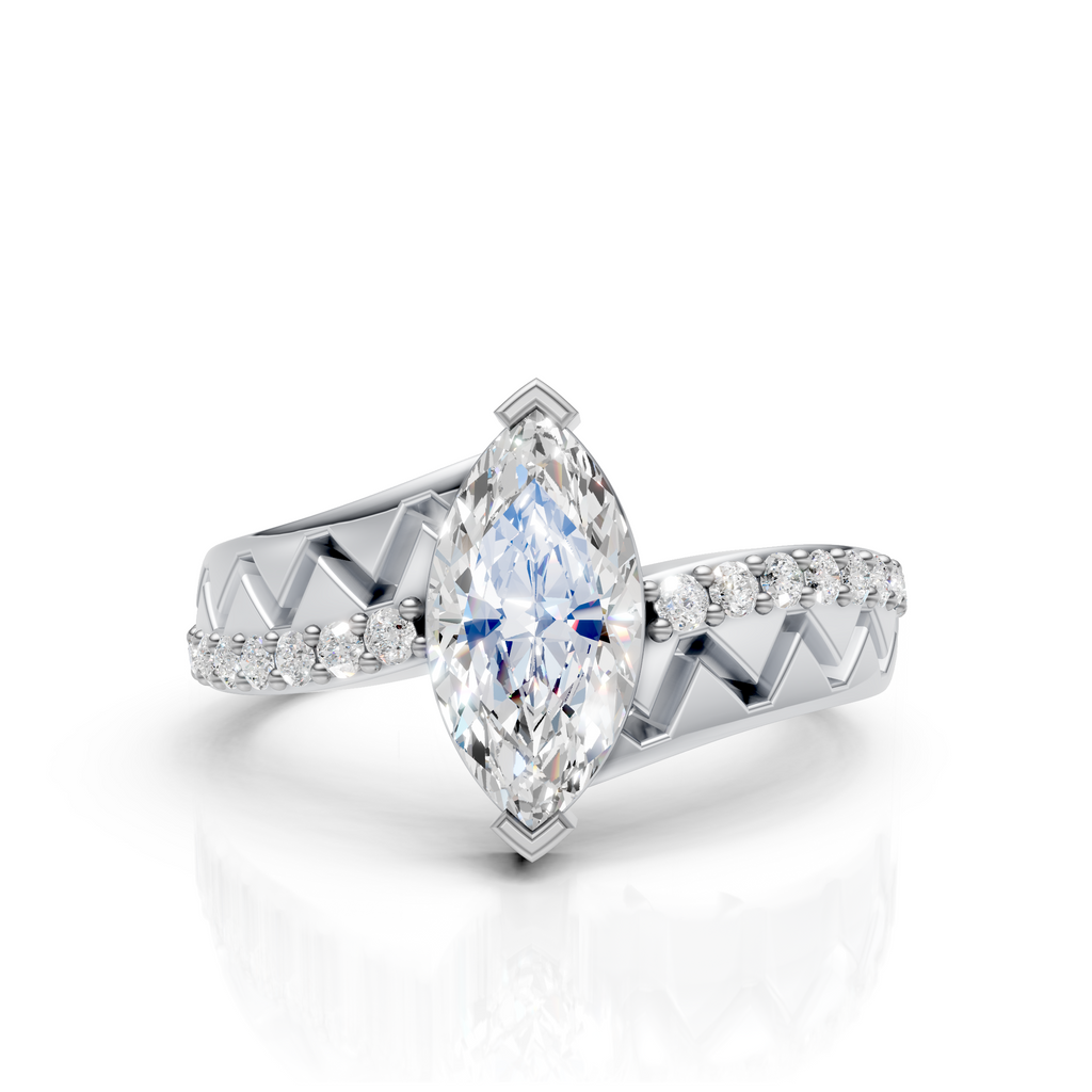 Regal Marquise Ring
