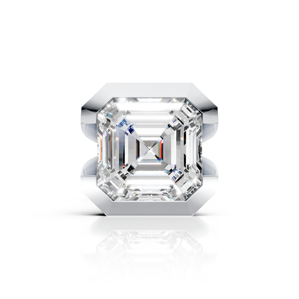 Asscher Vault Earring (1 PC)