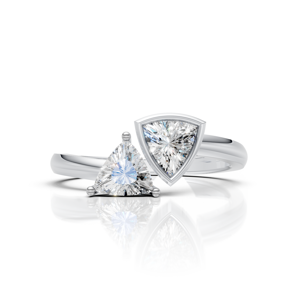 Trillion Duo Ring