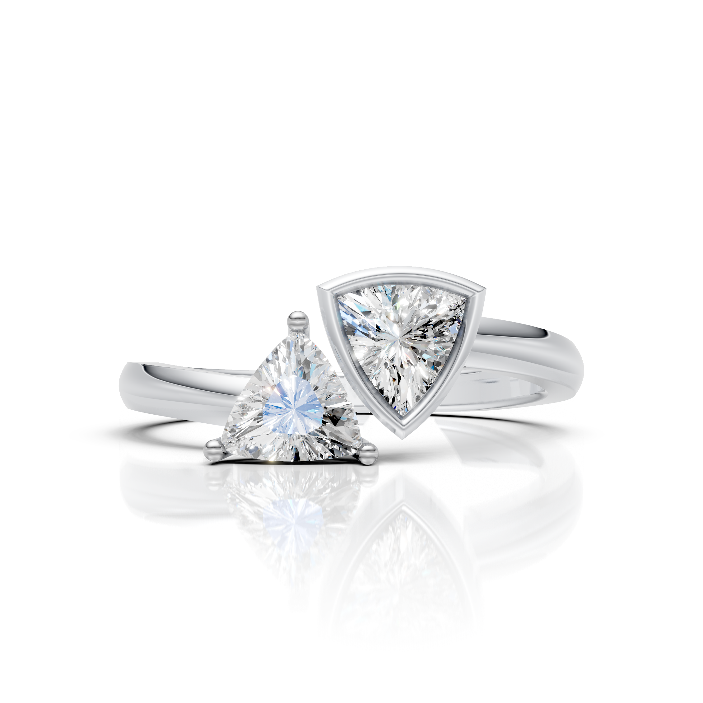 Trillion Duo Ring
