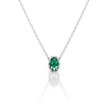 Green Oval Pendant