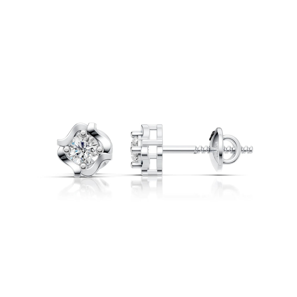 Blossom Solitaire Studs
