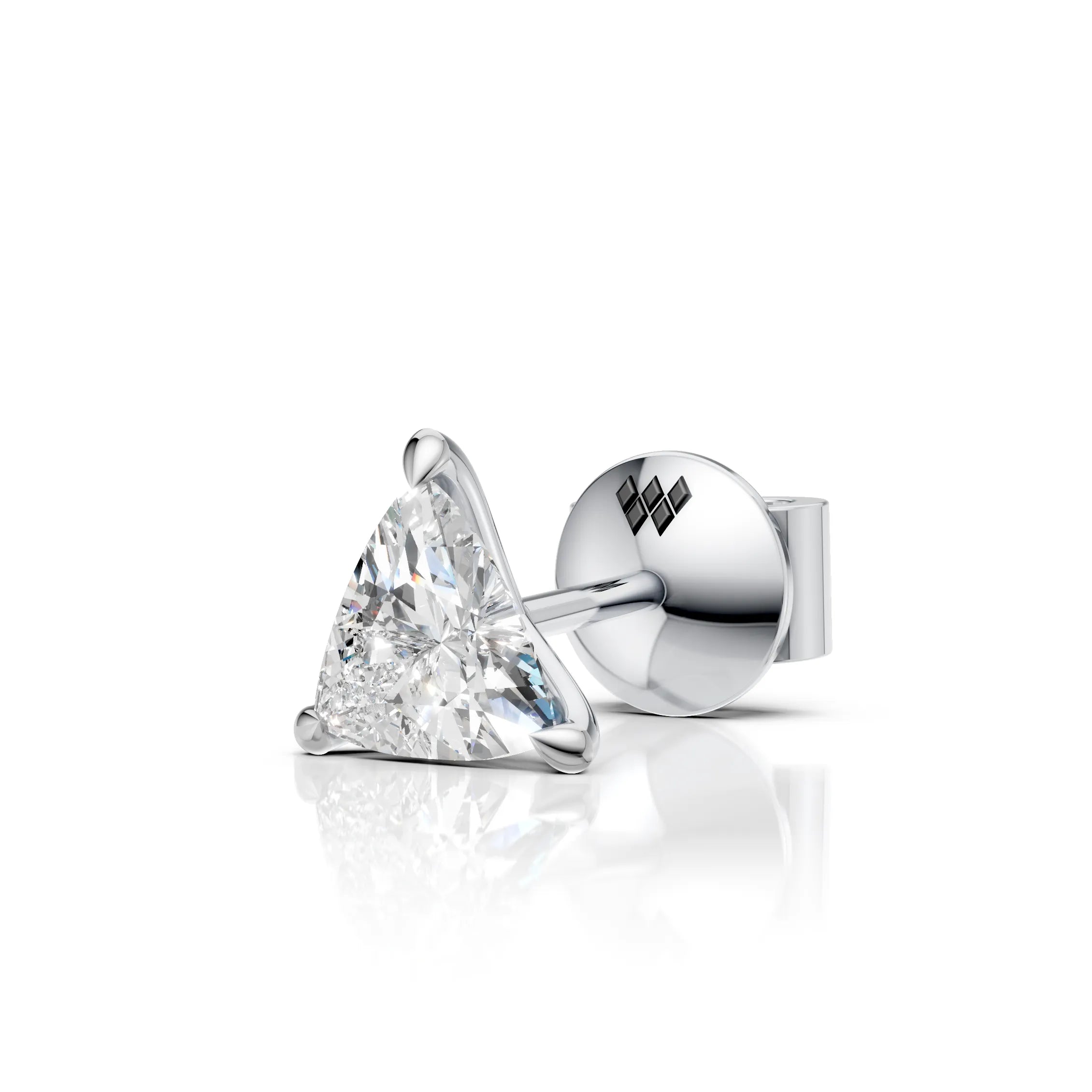 Trillion Shape Earrings (1 PC)
