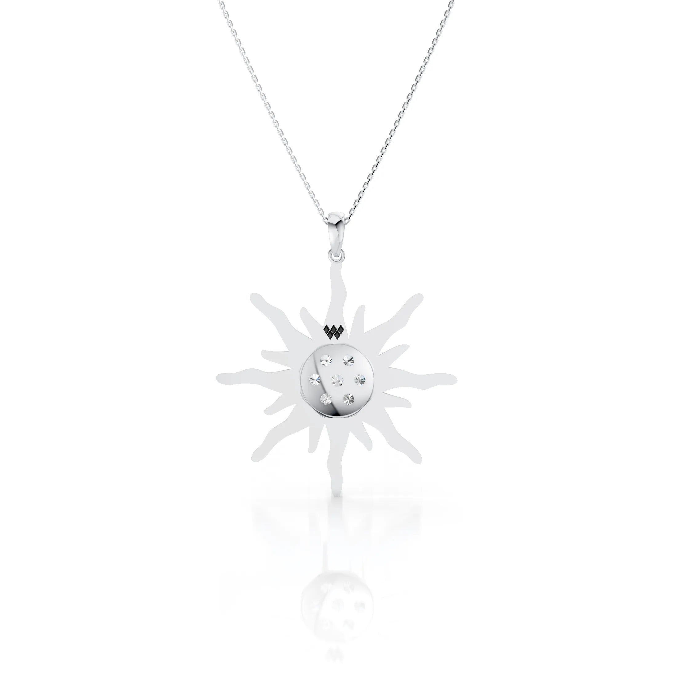 Solar Bloom Pendent