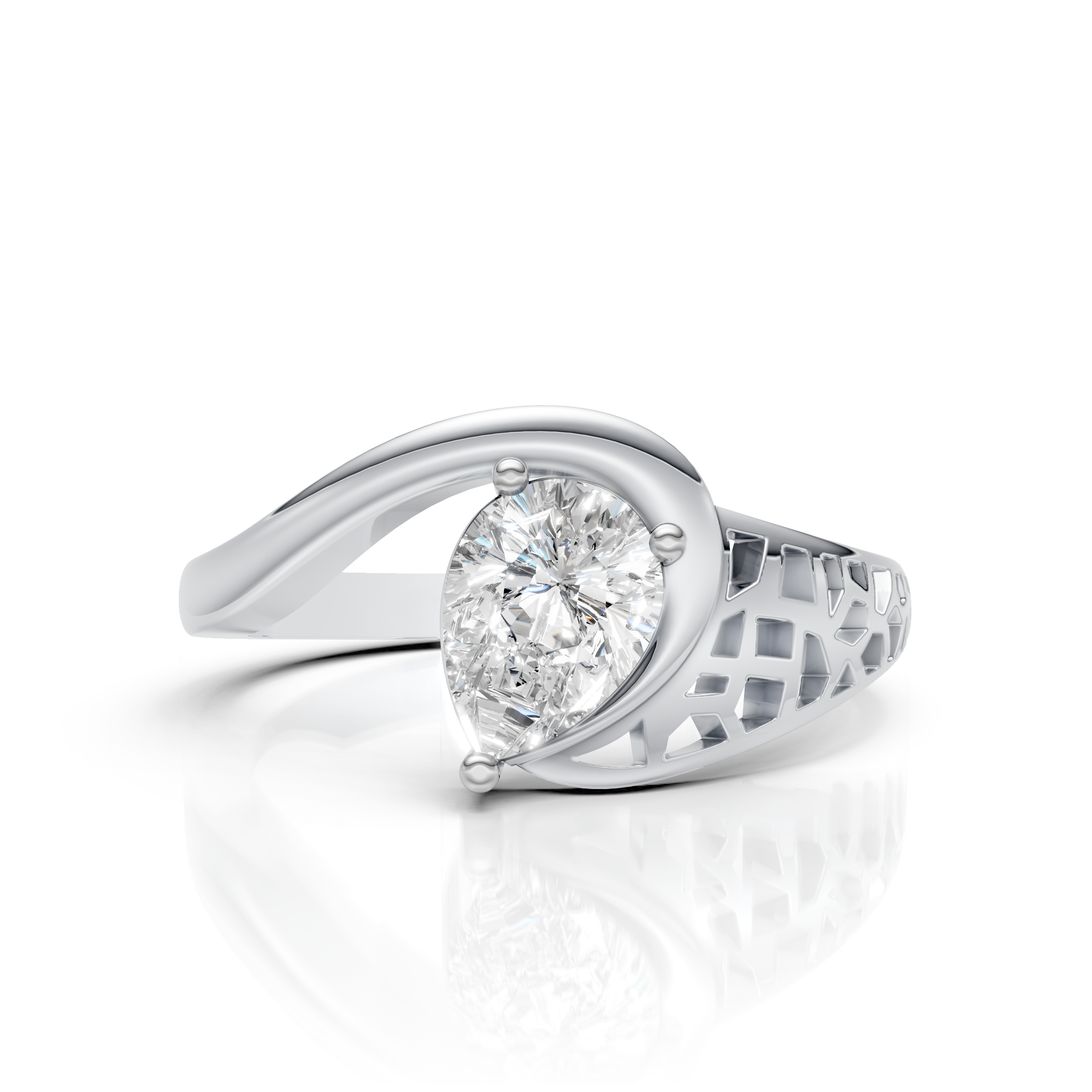 Celeste Twist Ring