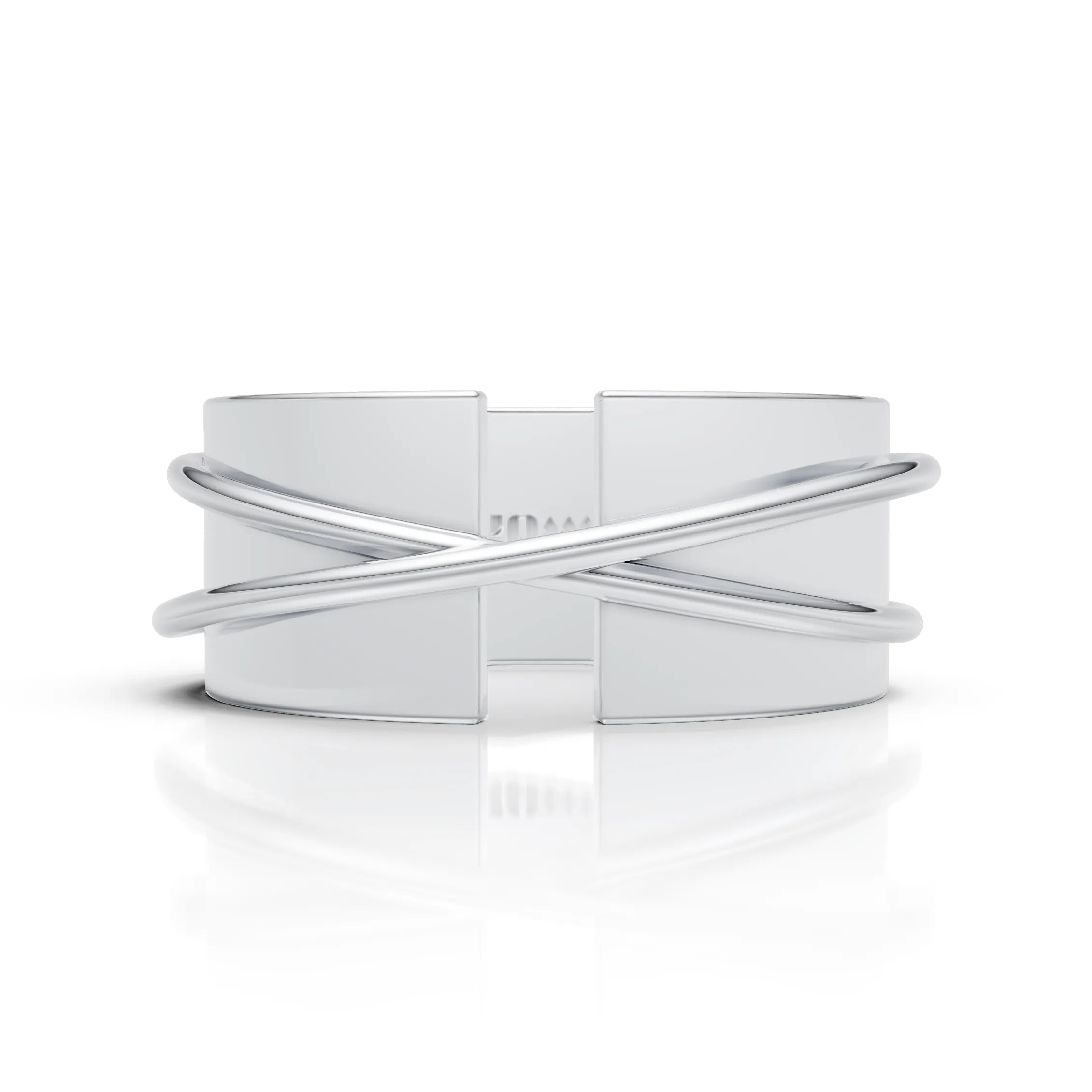 Luxury Crossover Band Ring