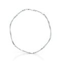Sculpted Diamond Bar Chain
