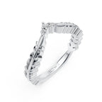 Diamond Laurel Leaf Ring