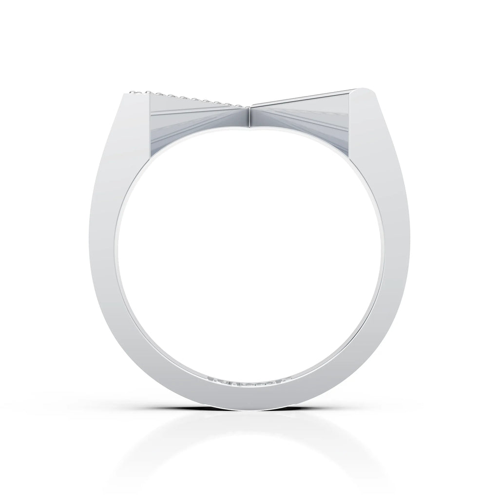 Prism Triangle Diamond Ring