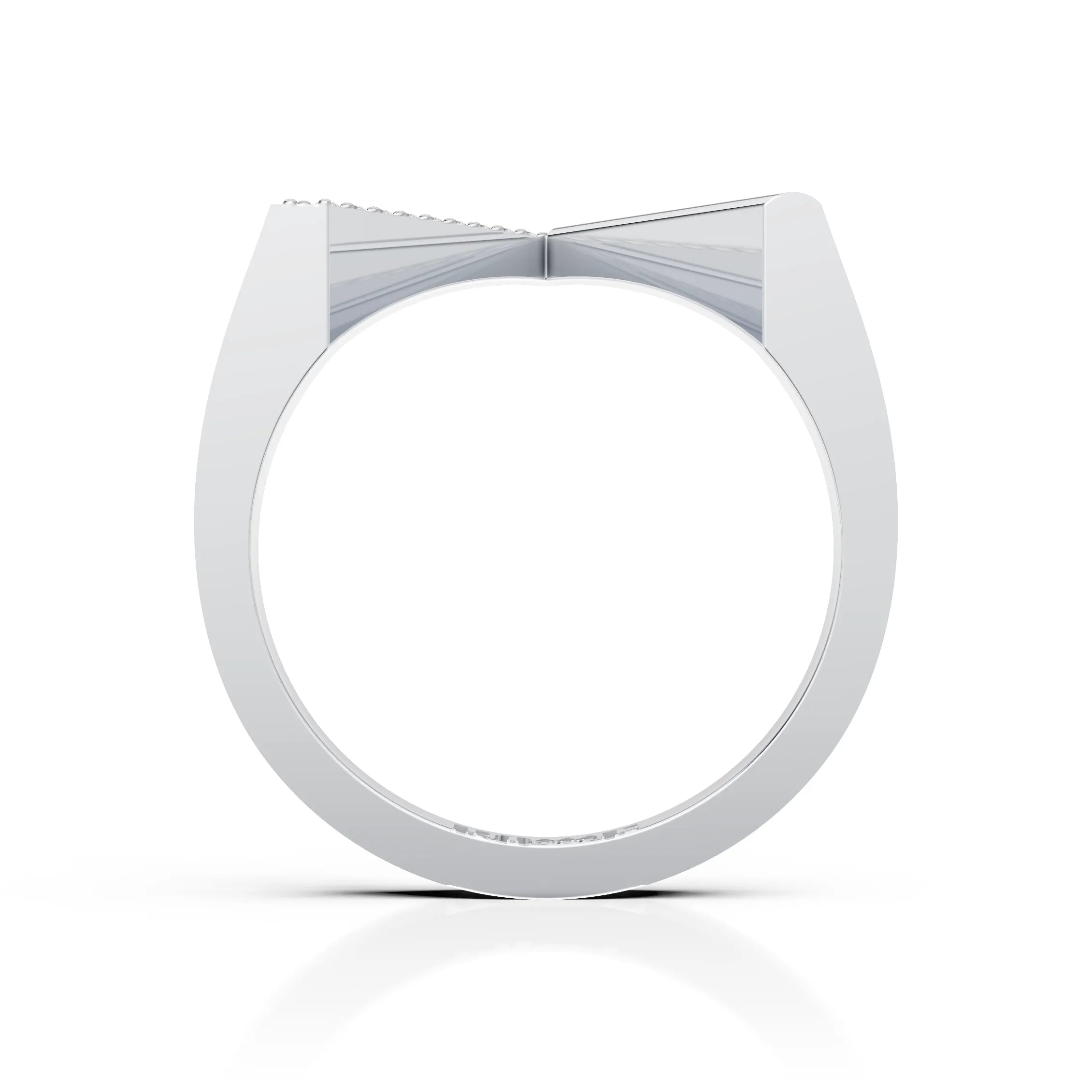 Prism Triangle Diamond Ring