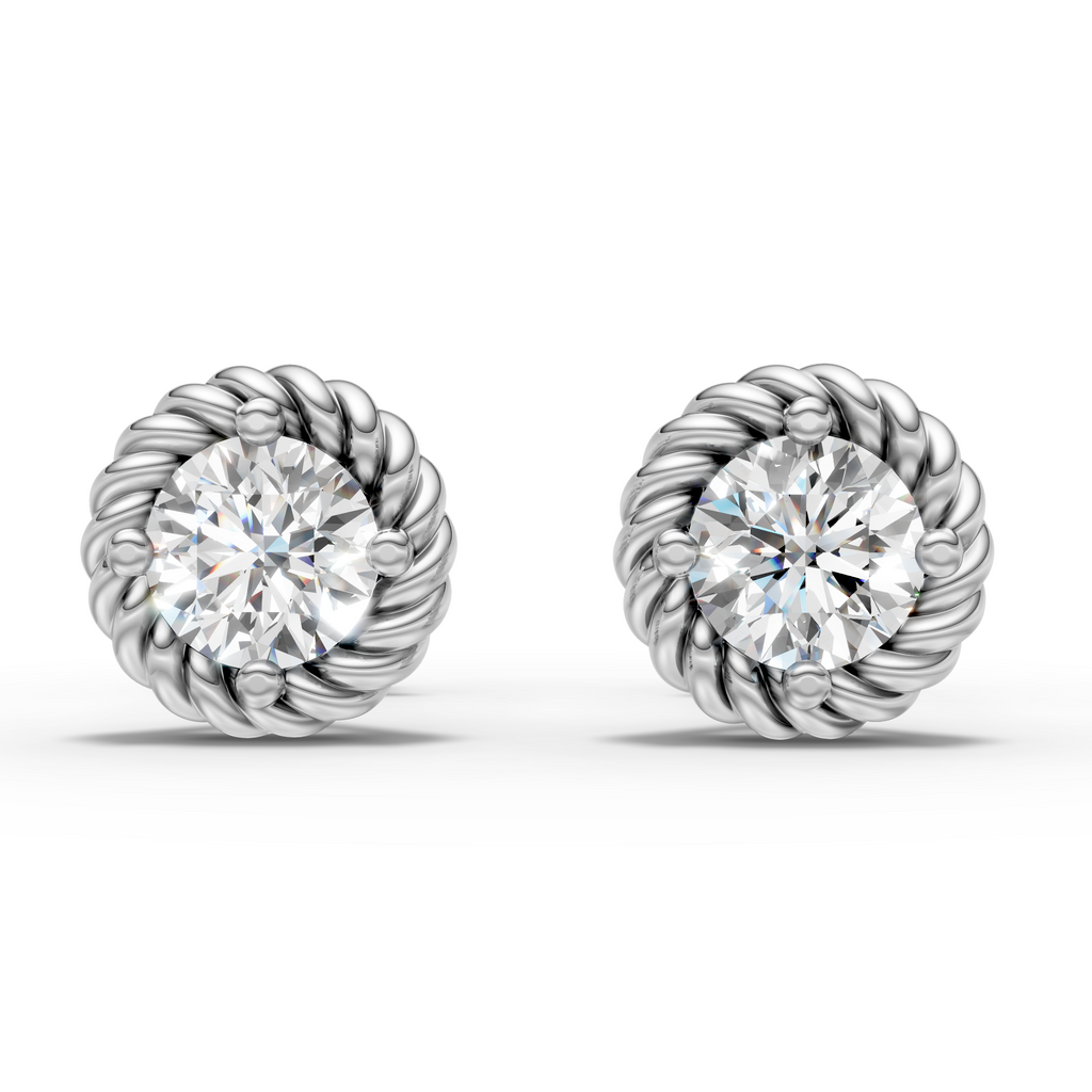 Classic Rope Earrings (1 Pair)