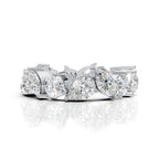Luxury Multi-Shape Diamond Eternity Band