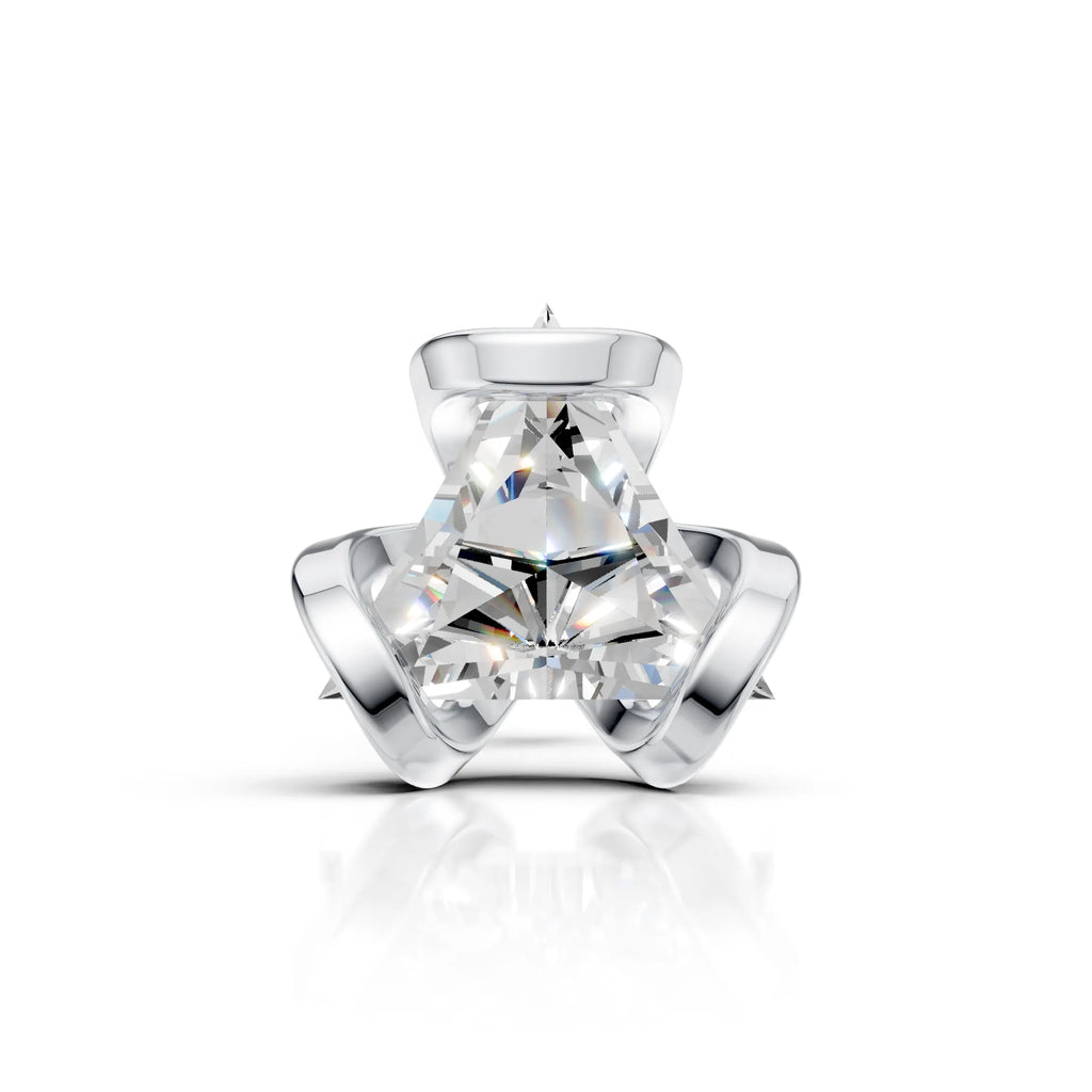 Triangle Cut Wrapped Stud (1 PC)