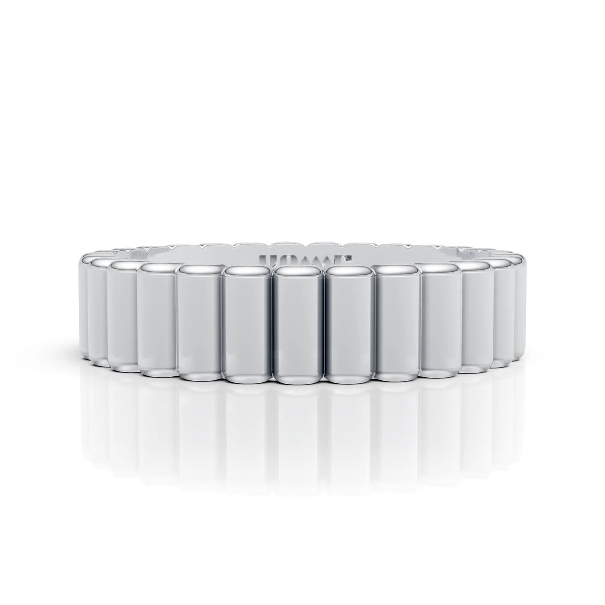 Luxury Ribbed Eternity Band