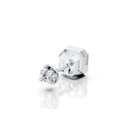 Ascher Shaped Bezel Setting Earring ( 1 PC)