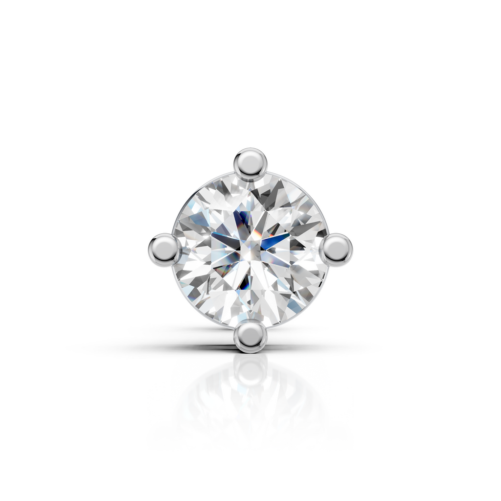 Round Shape Earrings (1 PC)