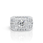 Imperial Fortress Diamond Men's Ring