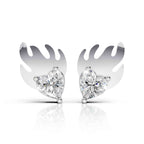 Flame Heart Earrings (1 Pair)