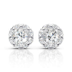 Snow Blossom Diamond Earrings (1 Pair)