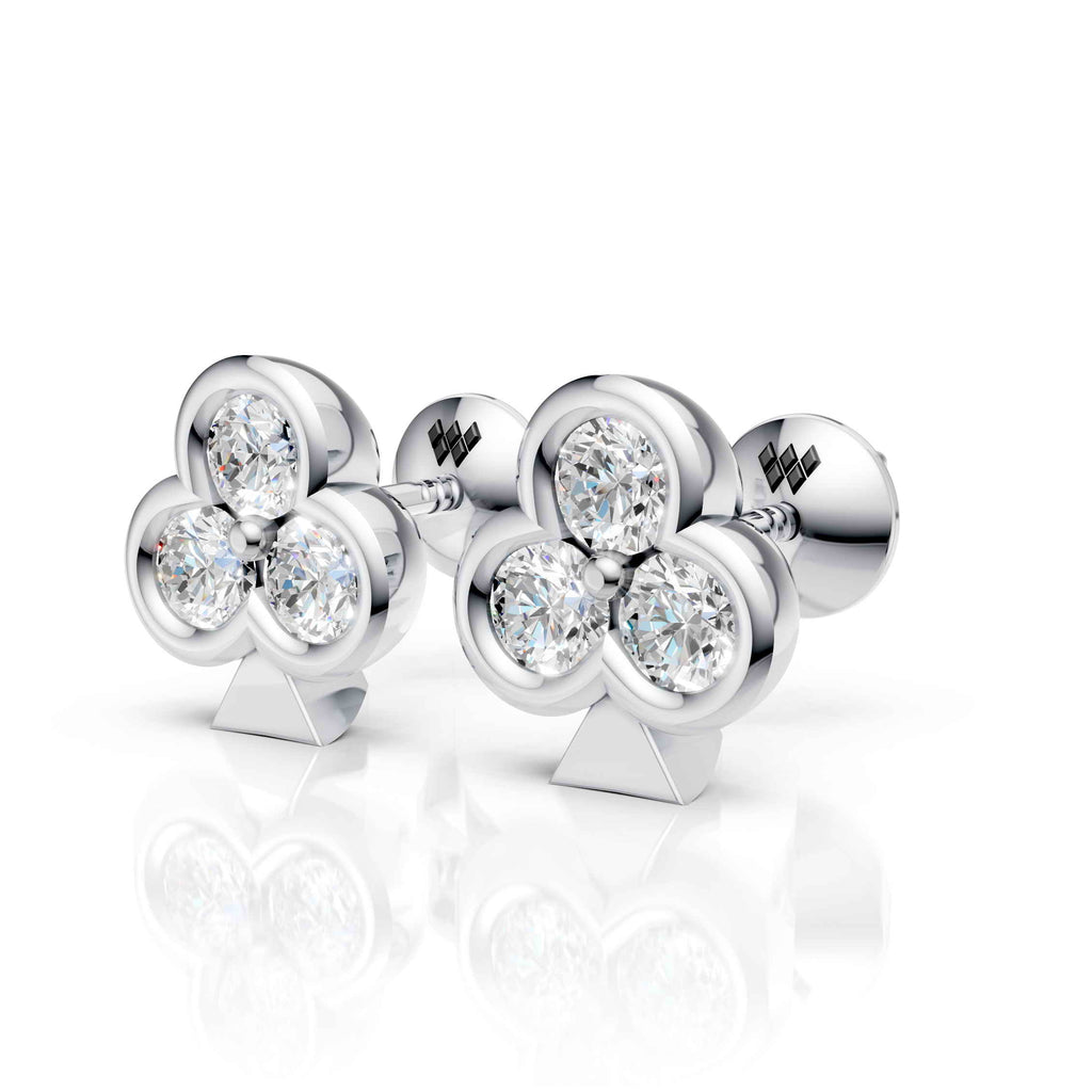 Trinity Trillion Earrings (1 Pair)