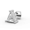 Triangle Shape Earrings (1 PC)