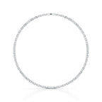 Diamond Station Chevron Link Chain