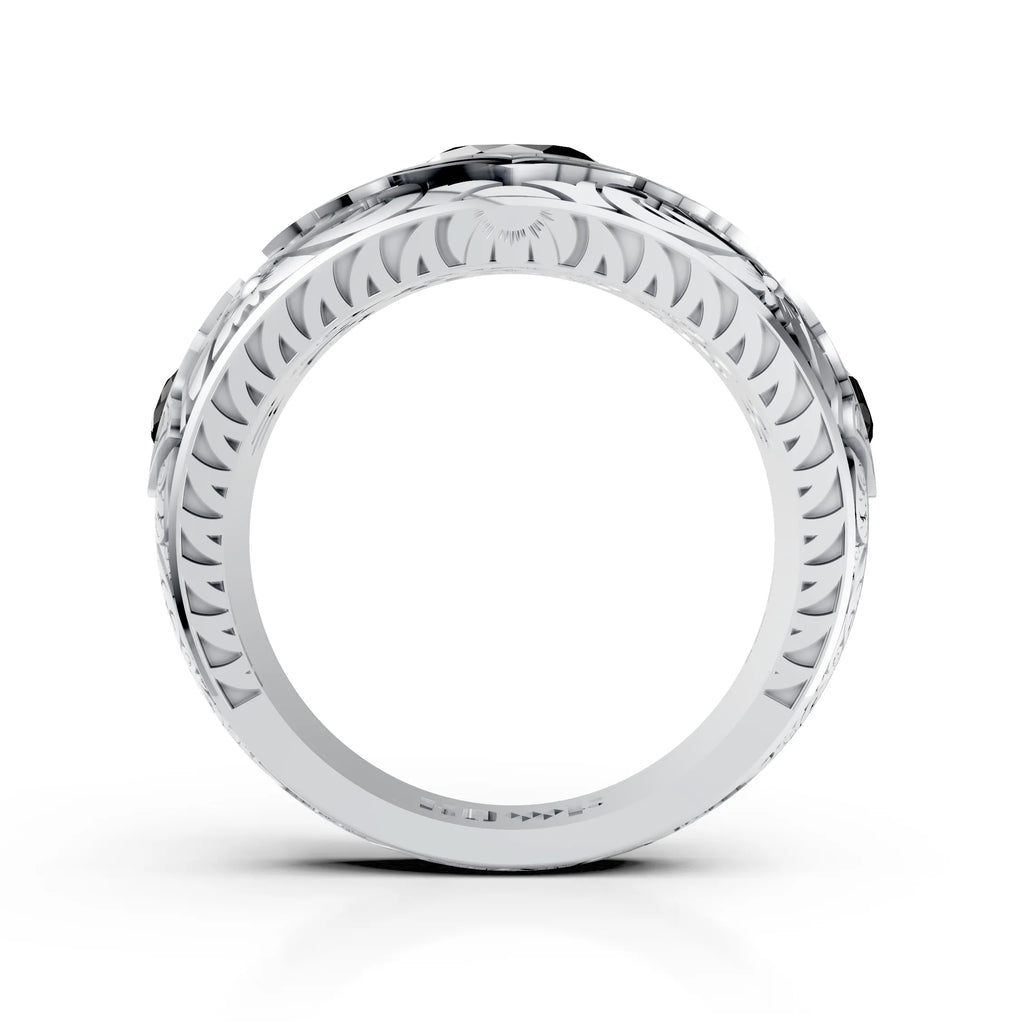 Royal Noir Signet Ring