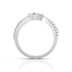 Twisted Solitaire Ring