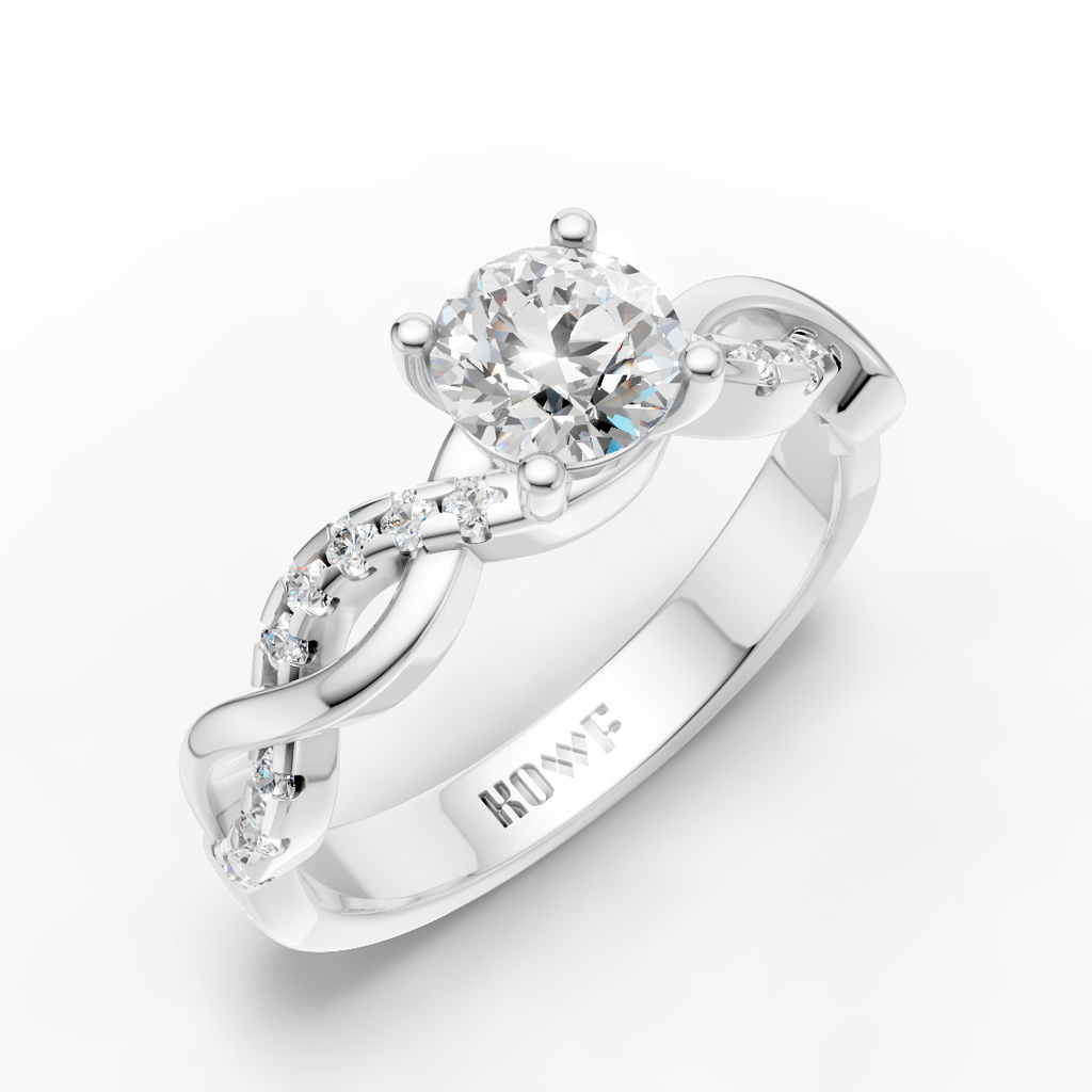 Timeless Sparkle with a Modern Touch Ring