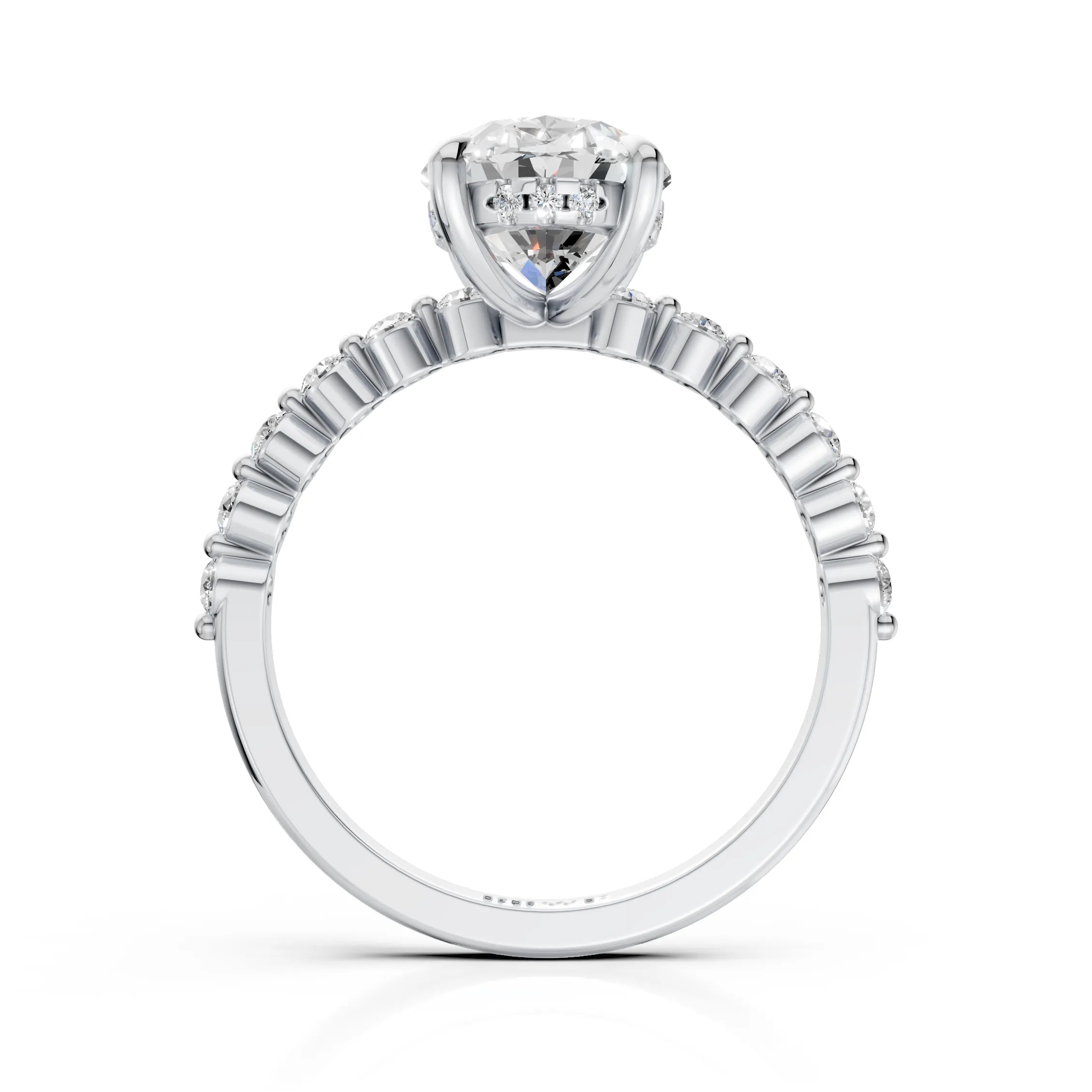 Designer Oval Solitaire Ring