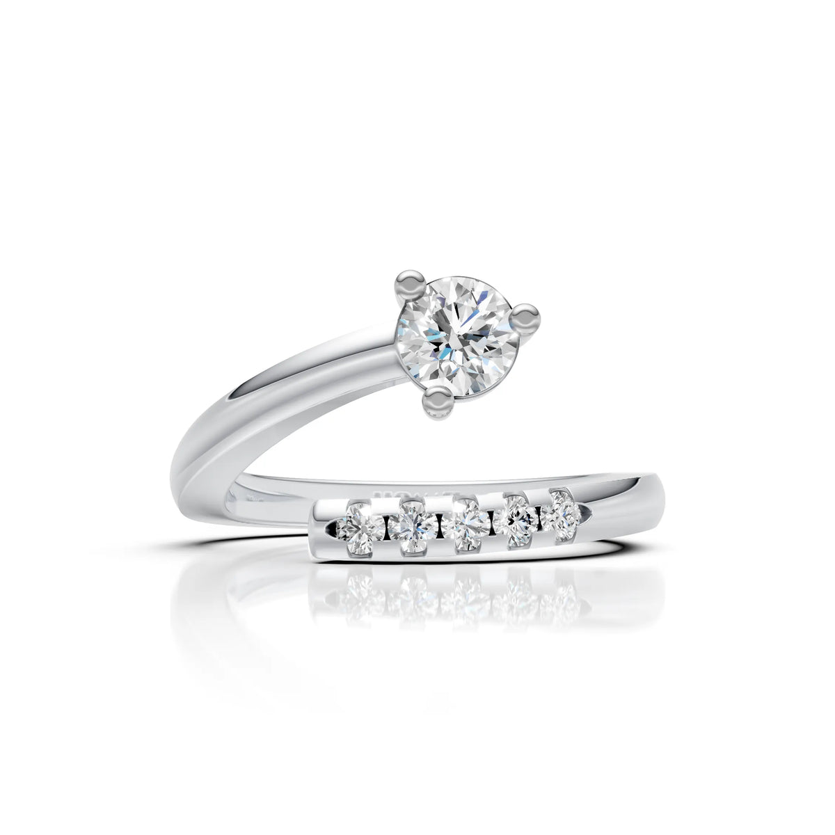 Open Solitaire Ring