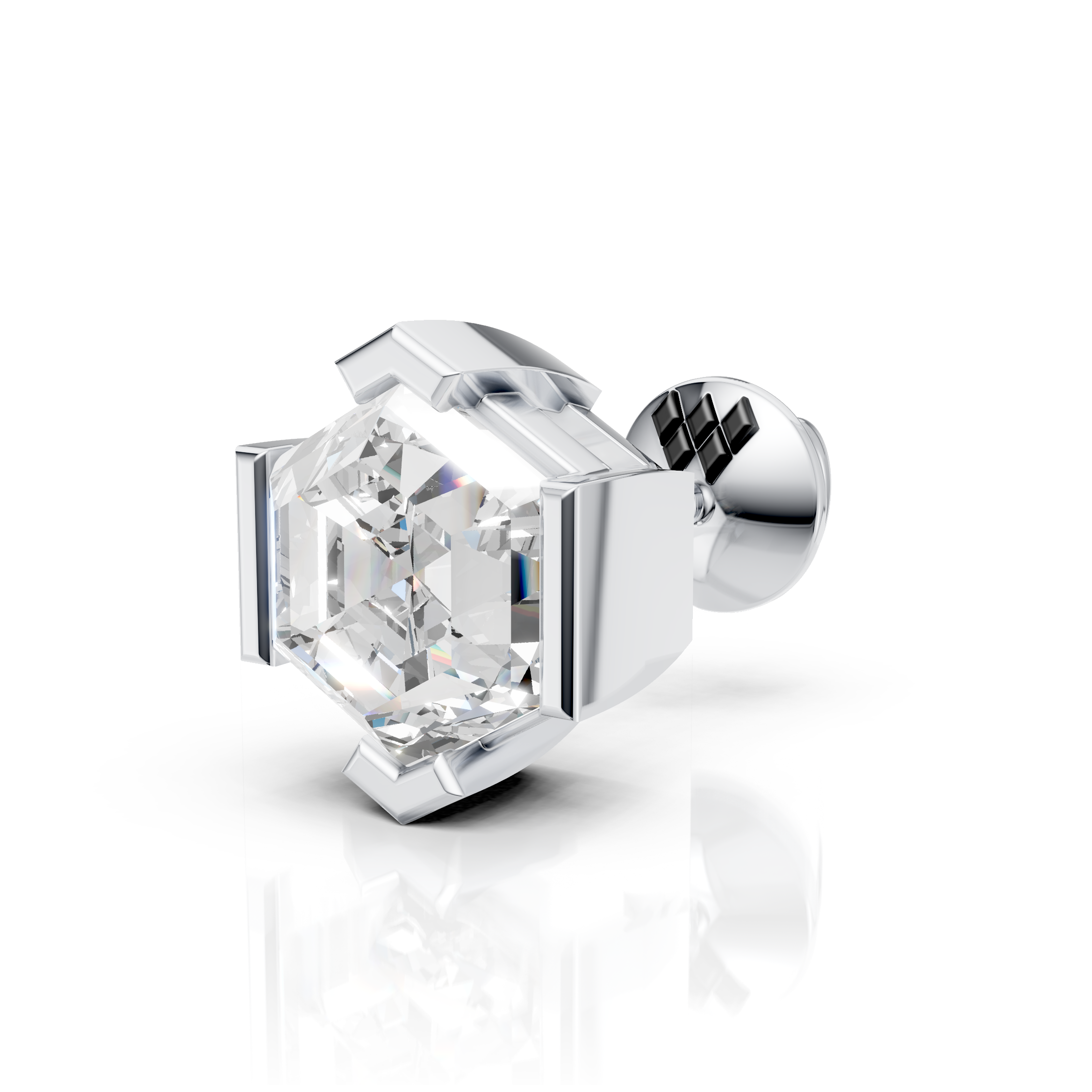 Royal Hex Stud (1 PC)