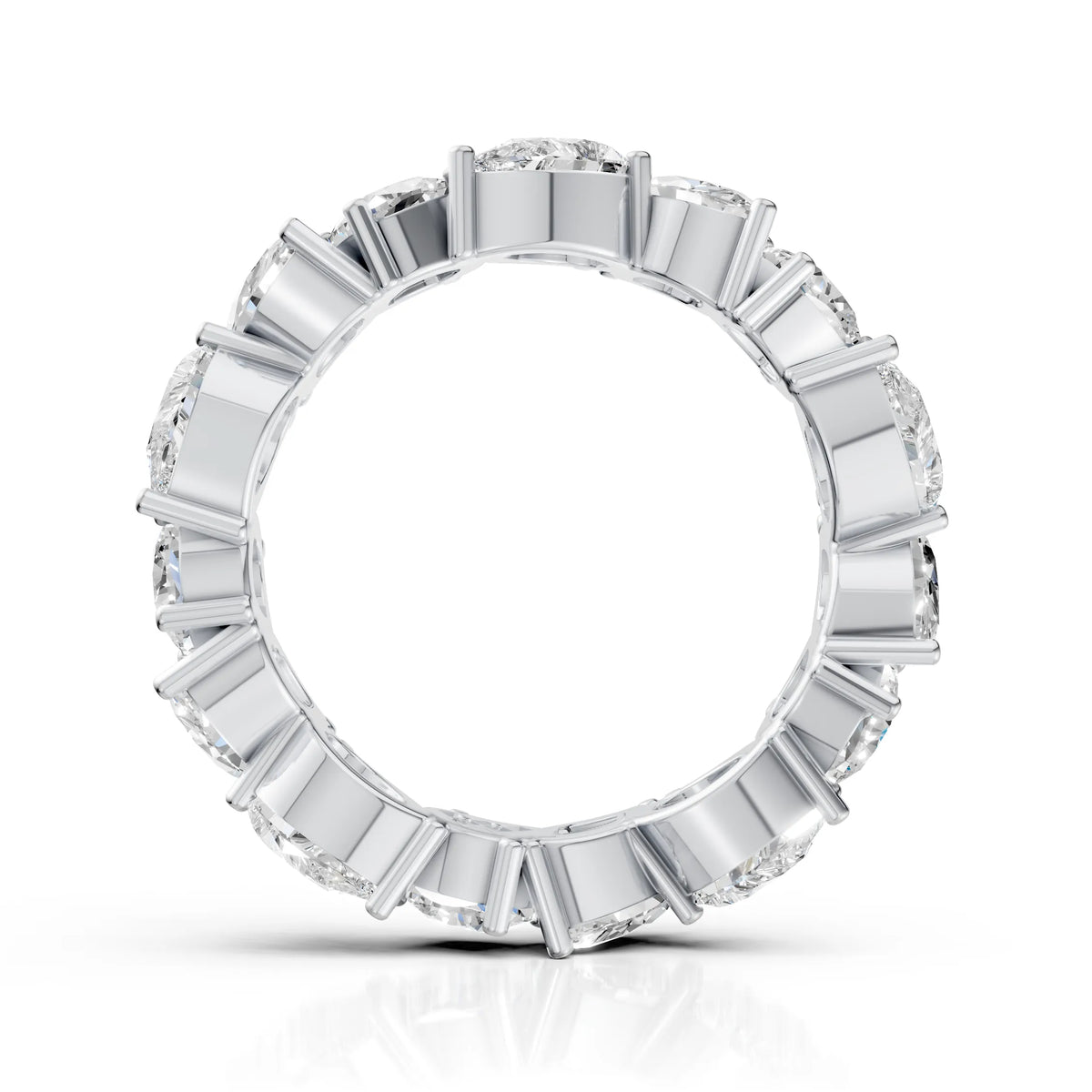Luxury Multi-Shape Diamond Eternity Band