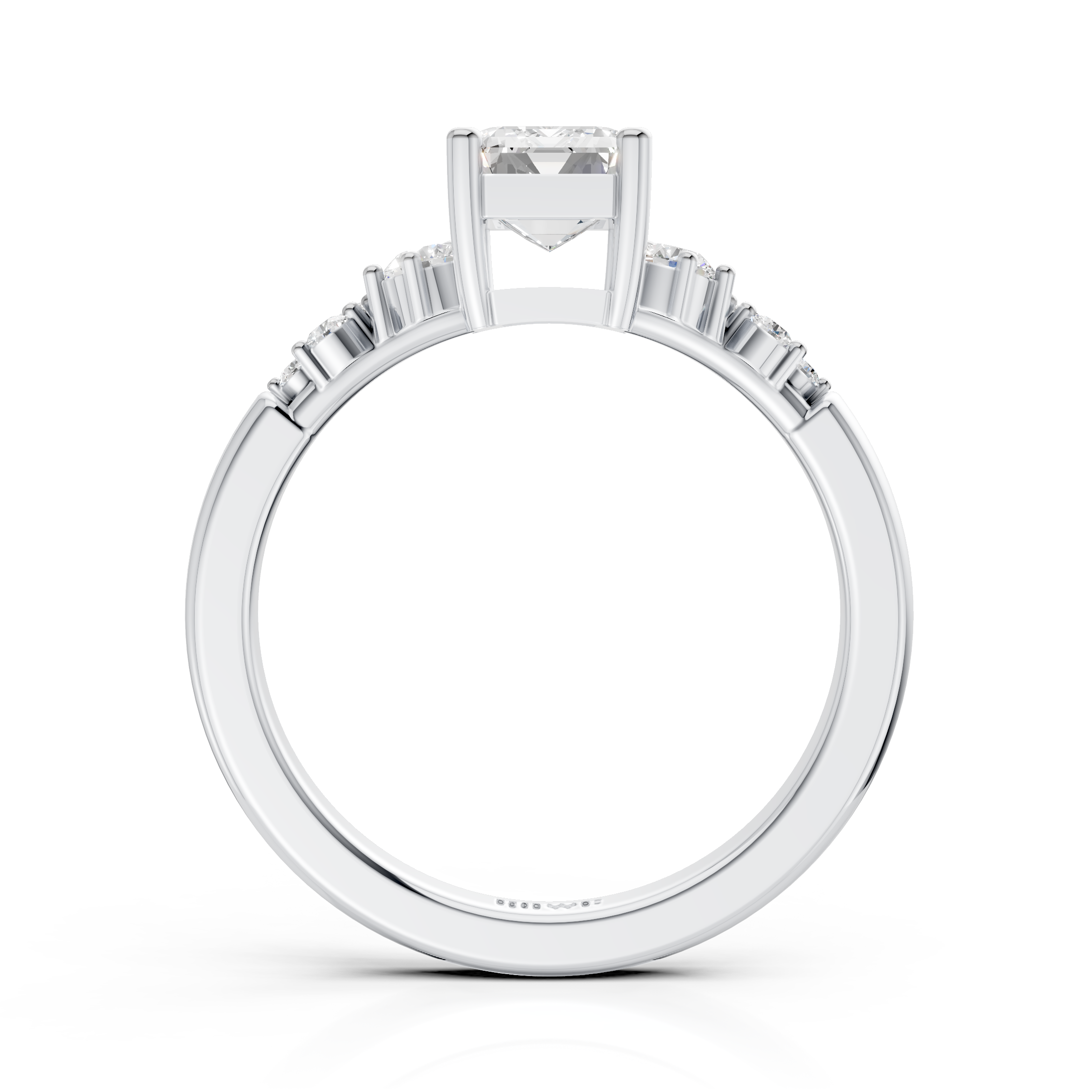 Emerald Cluste Ring
