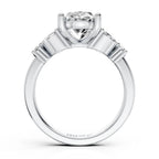 Oval Cut Three Stone Diamond