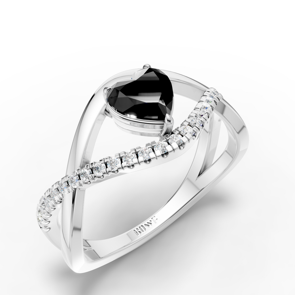 Black Heart Ring