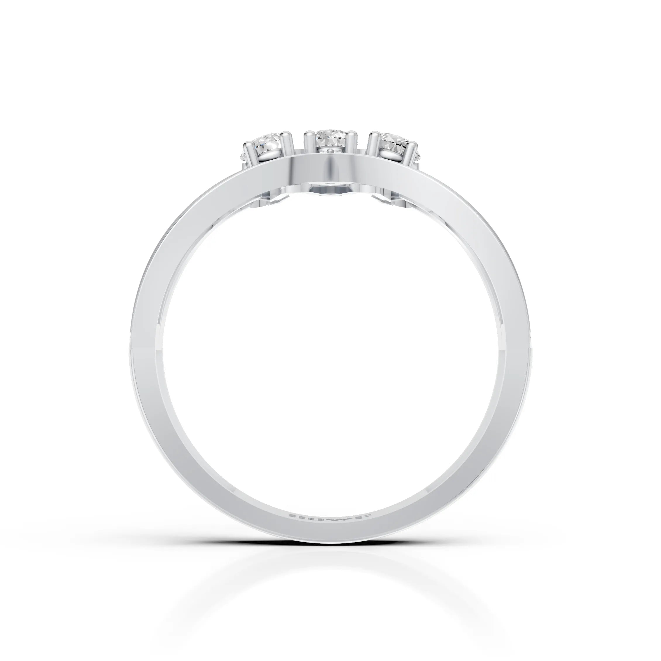 Triple Pear Ring