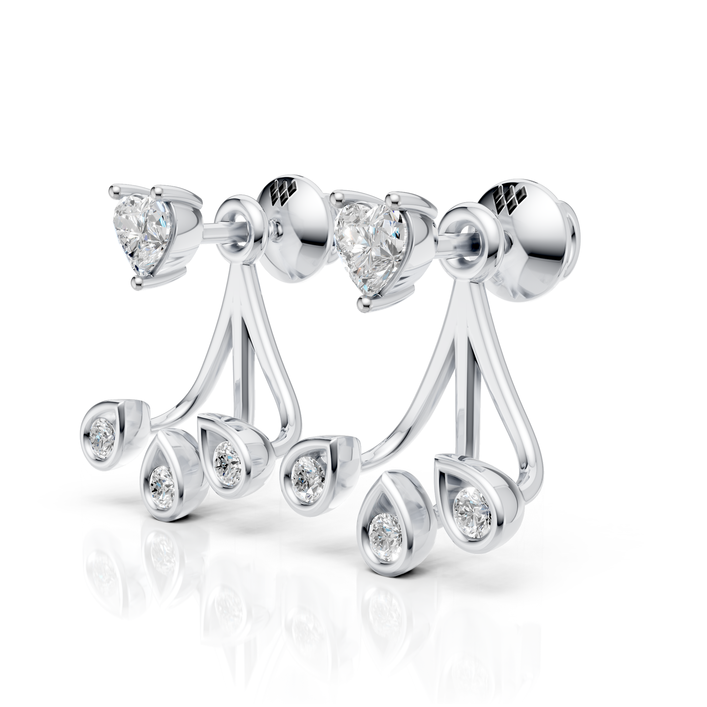 Eternal Heart Drops (1 Pair)