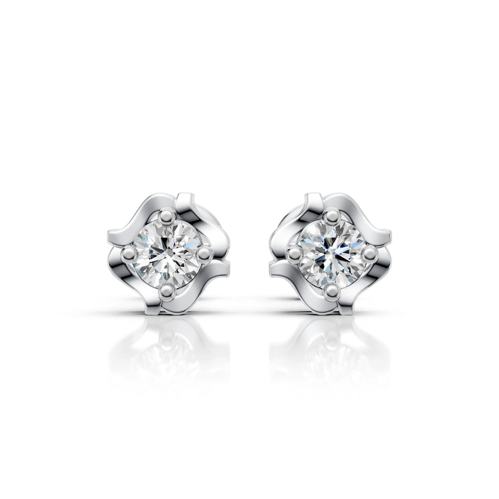 Blossom Solitaire Studs